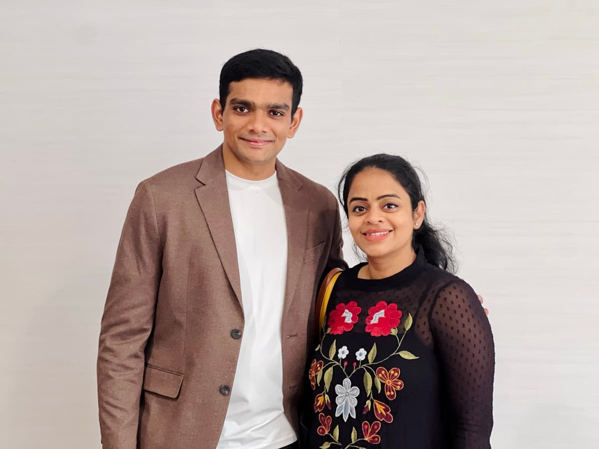 Yeswanth and Priya — founders of One Energy Together